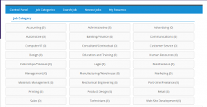 Search Job by category